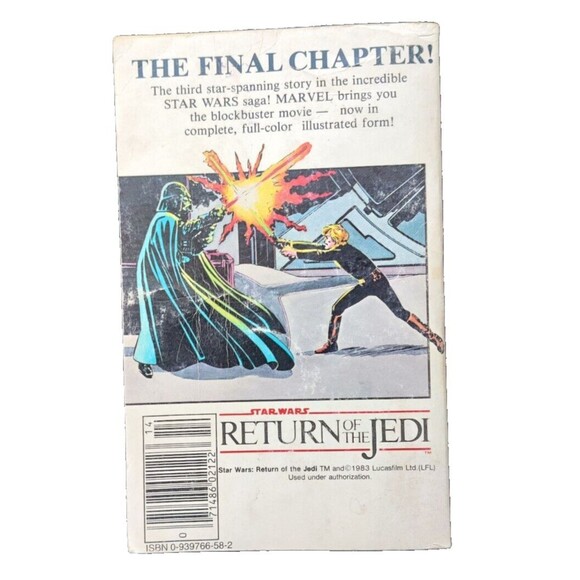 STARWARS Return of the Jedi In Full Color (The Official Comics Version) 1983 - Picture 2 of 6